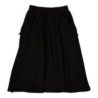 Elements Black Ruffle Sweatshirt Skirt
