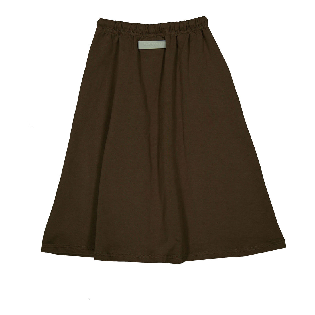 Elements Brown Sweatshirt Skirt