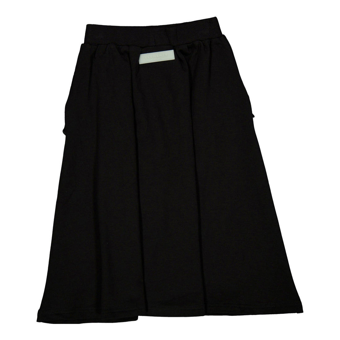 Elements Black Ruffle Sweatshirt Skirt