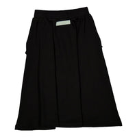 Elements Black Ruffle Sweatshirt Skirt