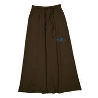 Elements Brown Sweatshirt Maxi Skirt