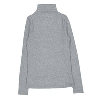 Elements Gray Waffle Turtleneck