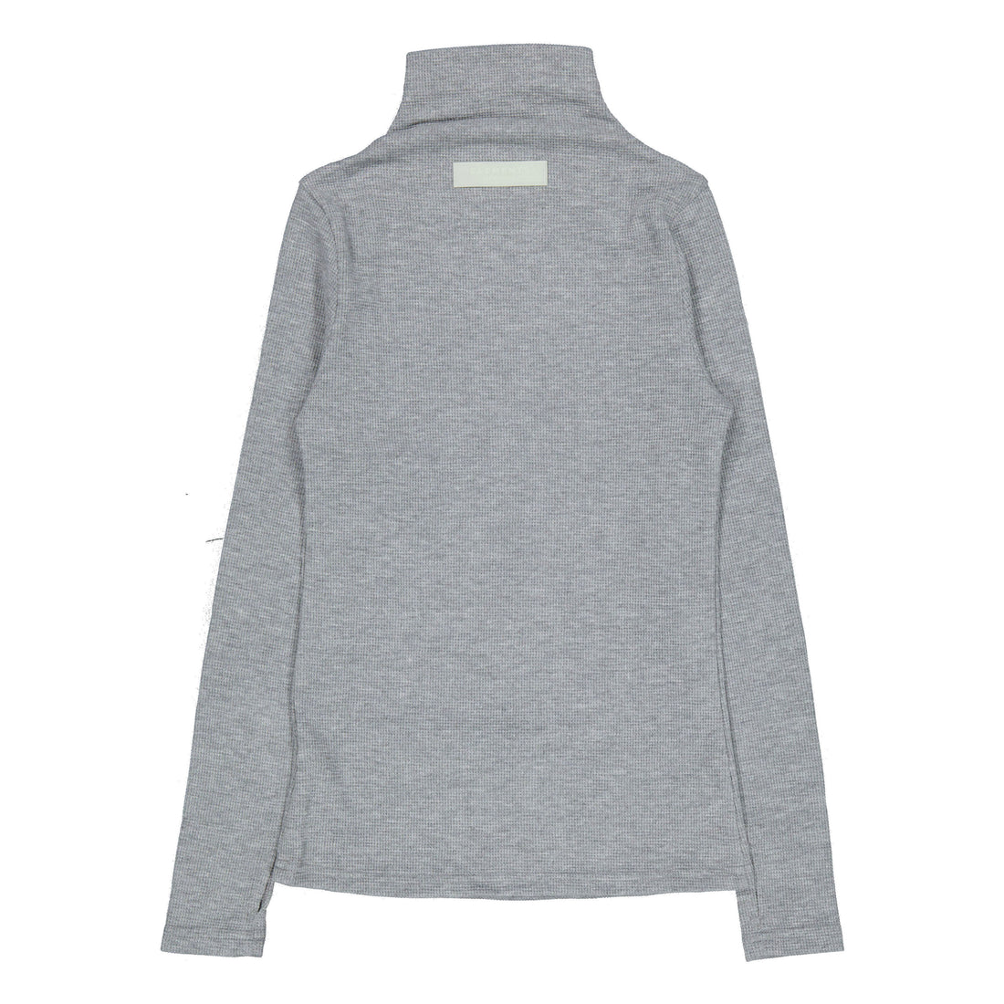 Elements Gray Waffle Turtleneck