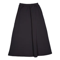 Elements Black Washed Denim Sweatshirt Maxi Skirt