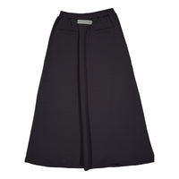 Elements Black Washed Denim Sweatshirt Maxi Skirt