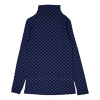Elements Navy Geometric Turtleneck