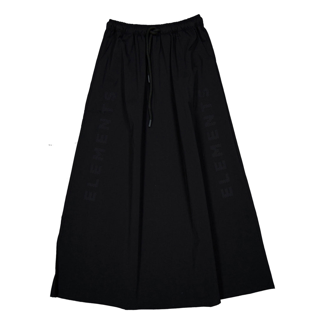 Elements Black Sports Maxi Skirt