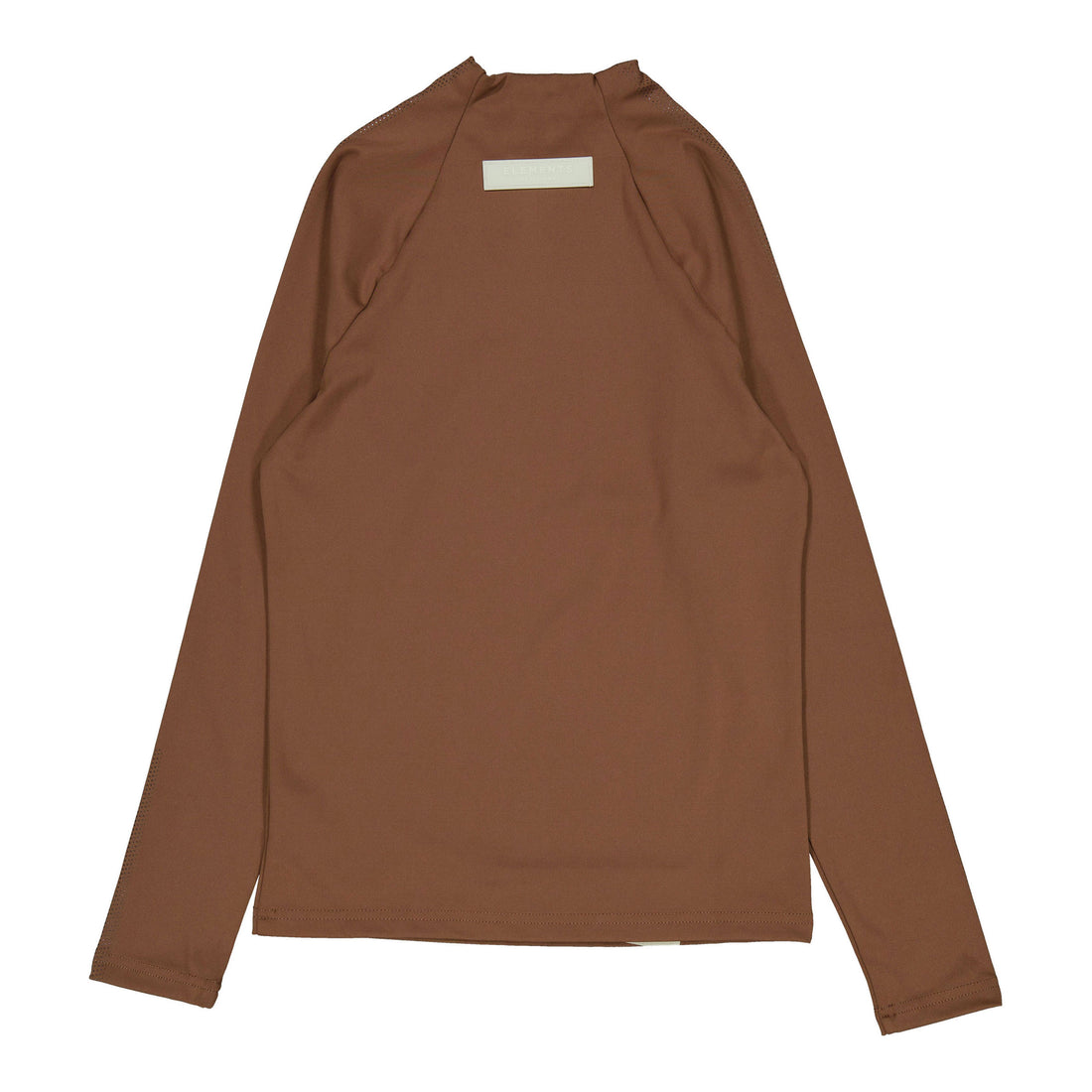 Elements Brown Sports Turtleneck