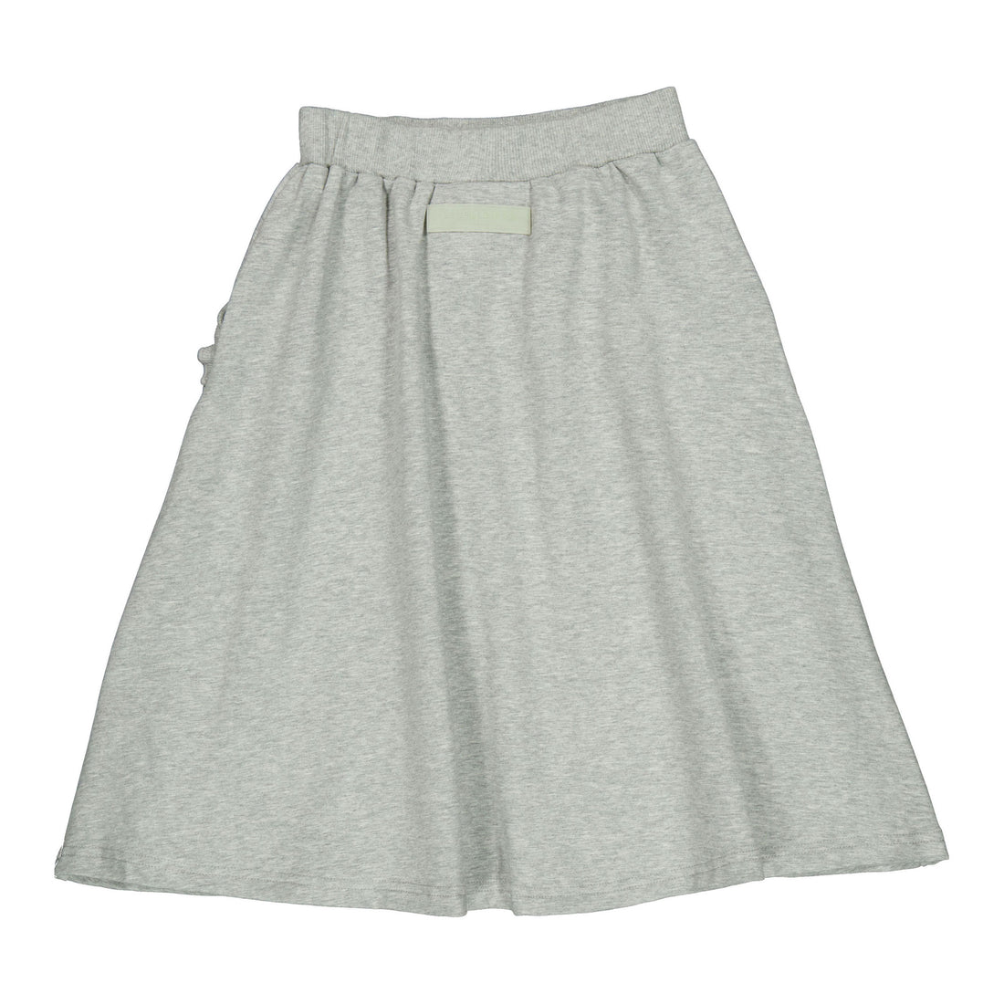 Elements Gray Ruffle Sweatshirt Skirt