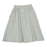 Elements Gray Ruffle Sweatshirt Skirt