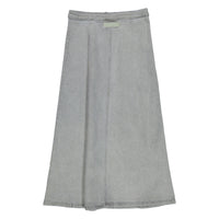 Elements Gray Denim Maxi Skirt