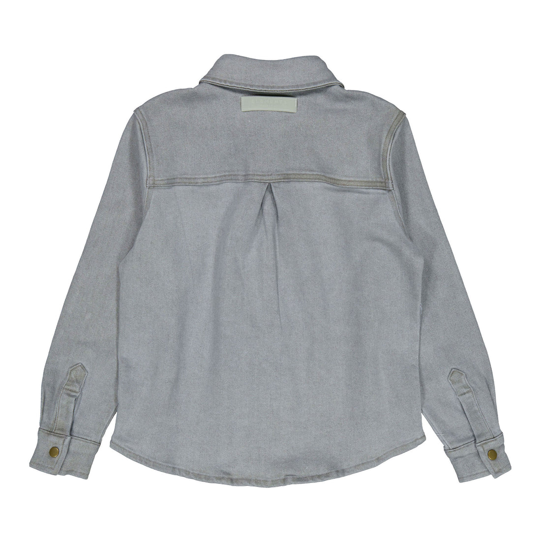 Elements Oversized Gray Denim Shirt