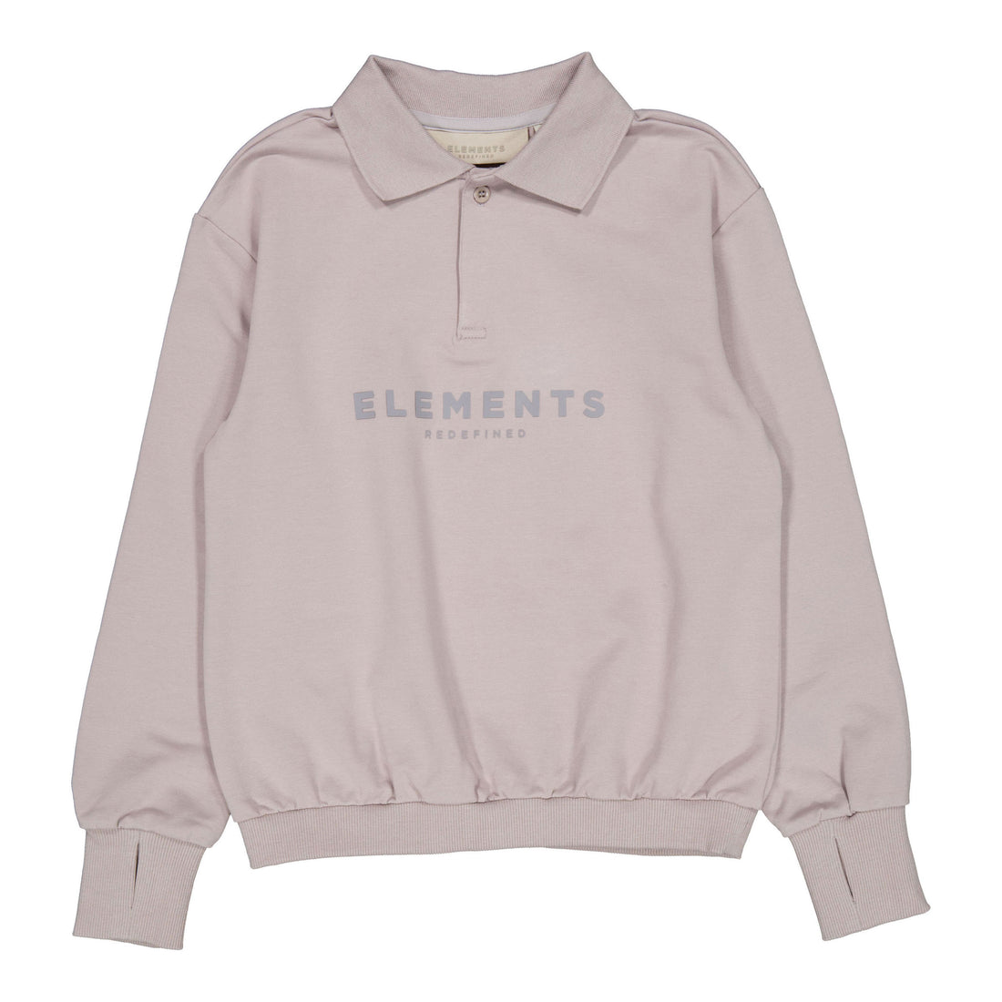 Elements Mauve Polo Sweatshirt