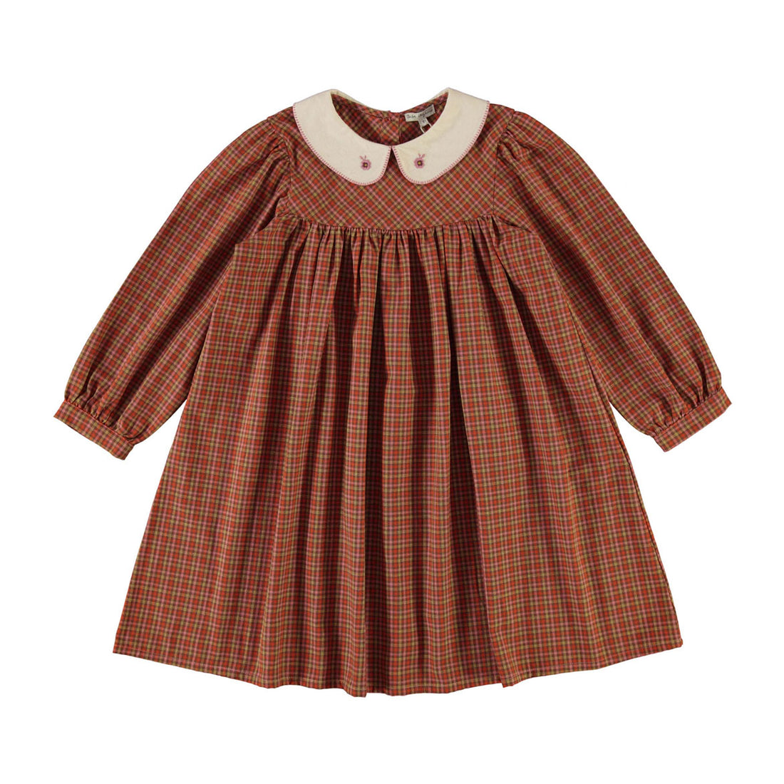 Bebe Organic Multicheck Eloise Dress