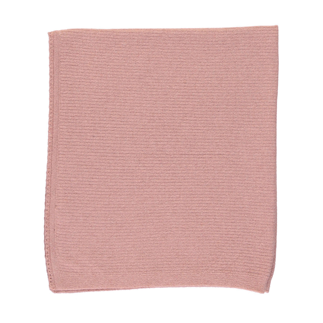 Bebe Organic  Dust Rose Eva Blanket