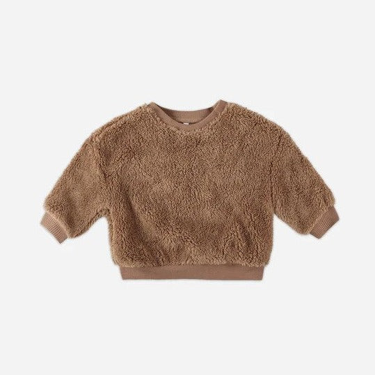 Rylee and Cru Caramel Drop Shoulder Sweatshirt