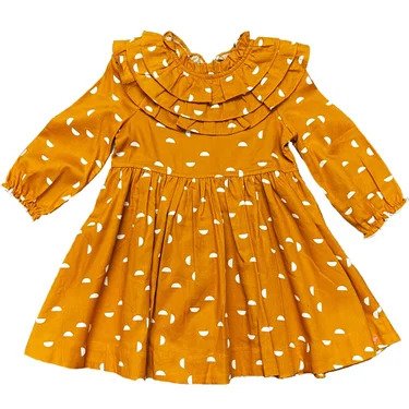 Pink Chicken Gold Half Moon Victoria Dress