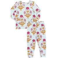Pink Chicken Pink Dandelions Bamboo PJ Set