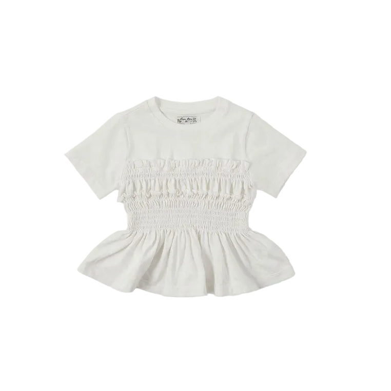 Bene Bene Ivory Adorable Frill Blouse