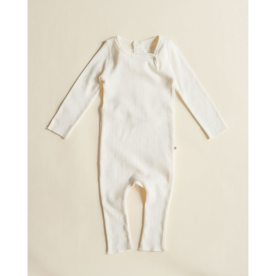Ferne Ecru Pointelle Romper