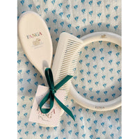 FANGA FONTANA Beige Baby Hairbrush Set