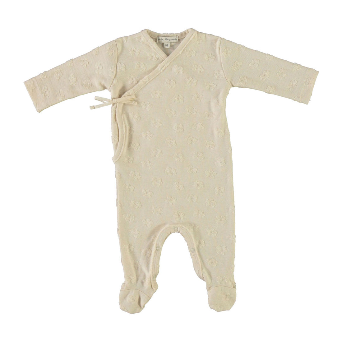 Bebe Organic Natural Fleury Wrap Overall