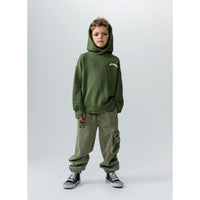NUNUNU Olive Bubbly Hoodie