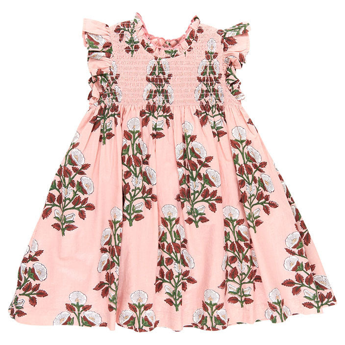 Pink Chicken Pink Bouquet Floral Stevie Dress