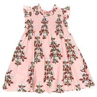 Pink Chicken Pink Bouquet Floral Stevie Dress