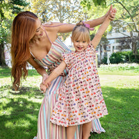 Pink Chicken Cloud Pink Cherry Stevie Dress