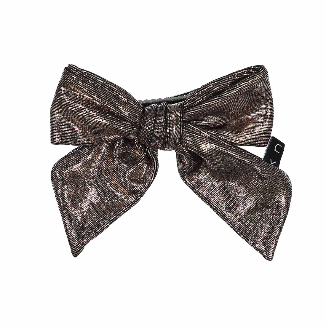Knot Hairbands Bronze Glimmer Bow Clip