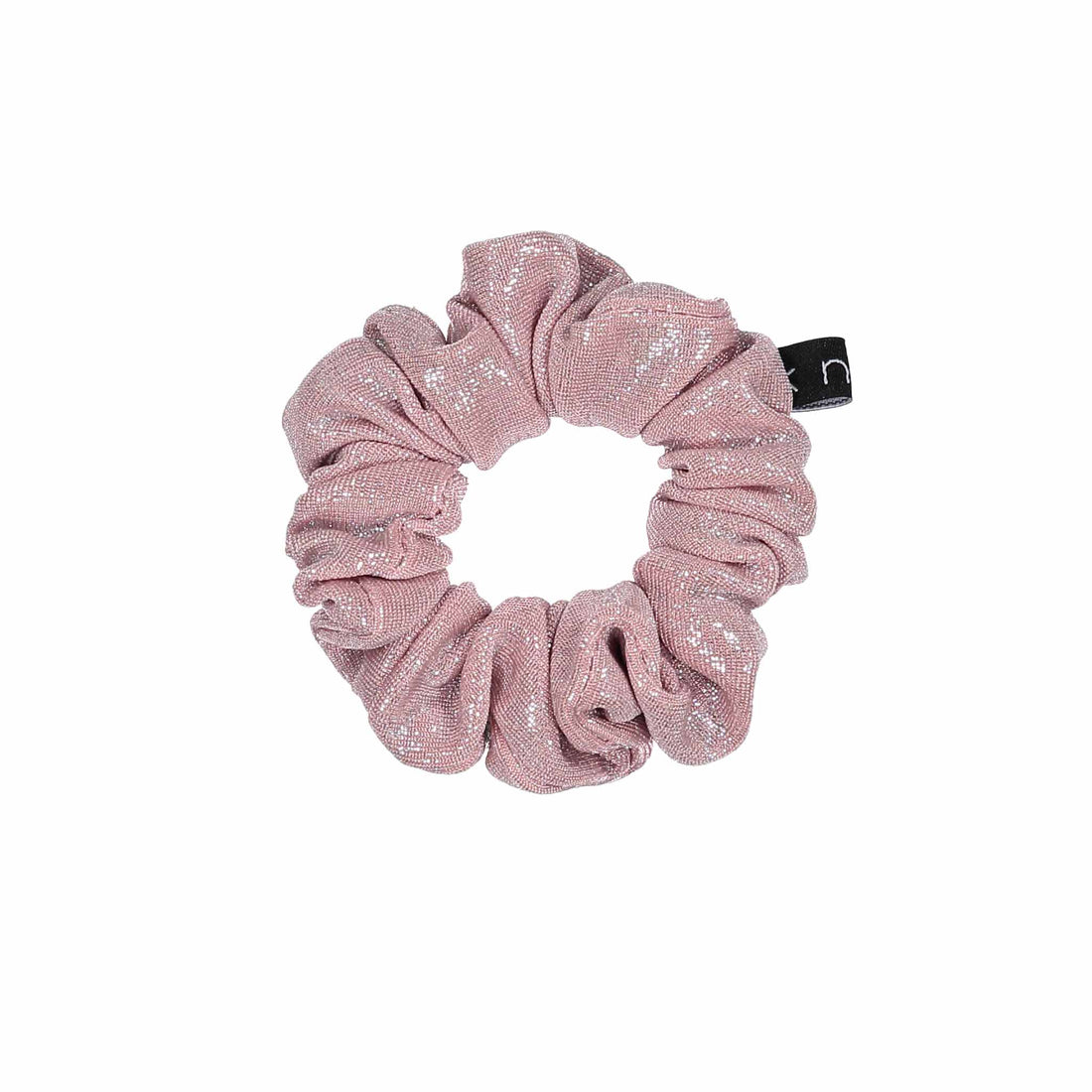 Knot Hairbands Pink Glimmer Scrunchie