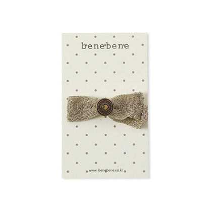 Bene Bene Gold Button Hair Clip