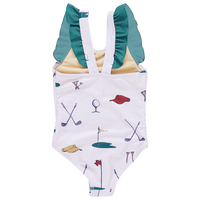 Pink Chicken Cream Golf Tournamant Liv Suit