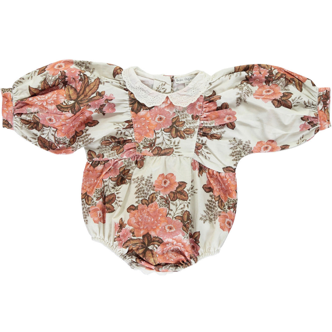 Bebe Organic  Wallpaper Floral Hana Romper
