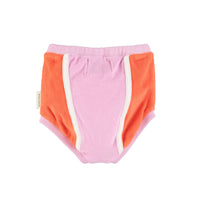Piupiuchick Orange/Lavender High Waisted Shorties