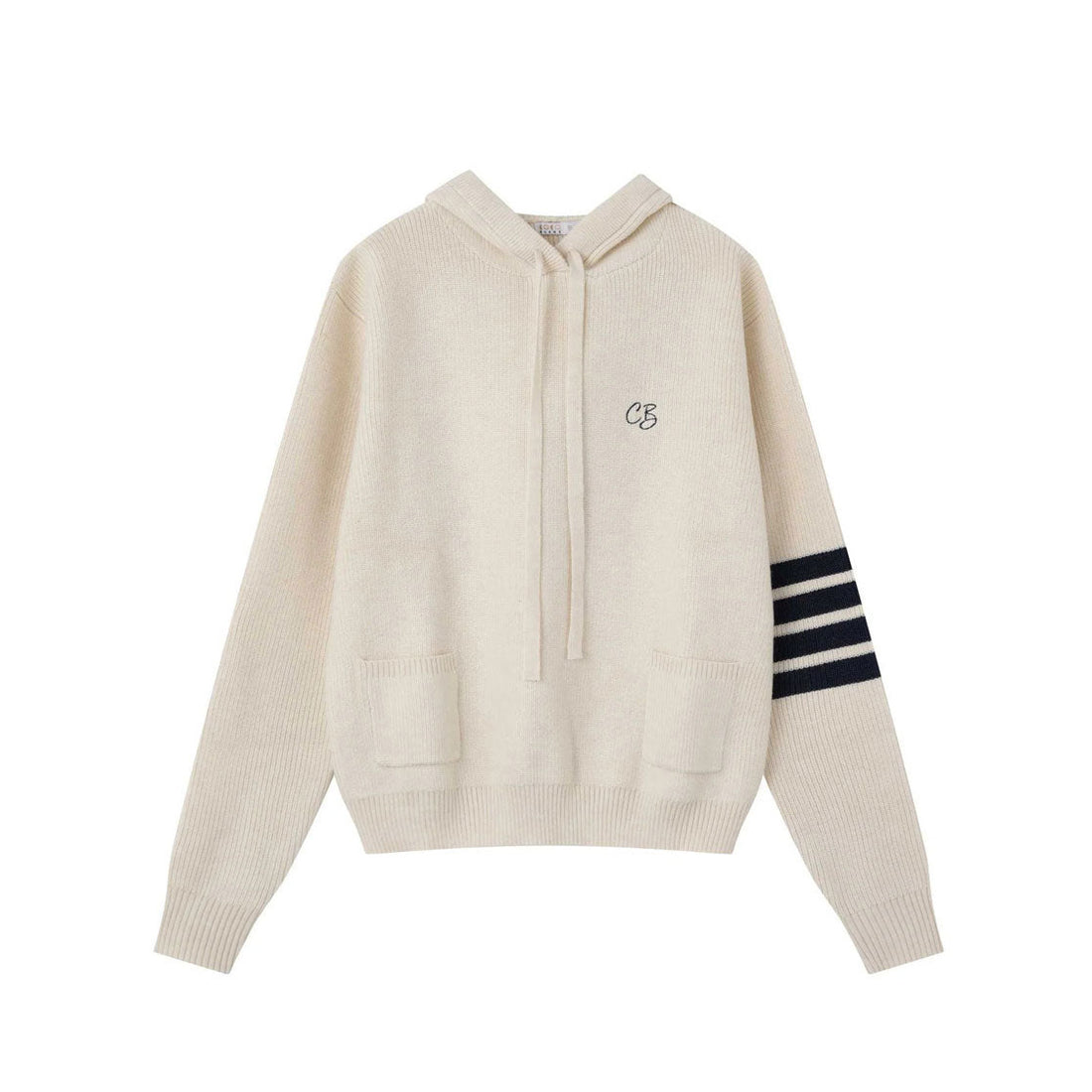 Coco Blanc Tan Hooded Sweater