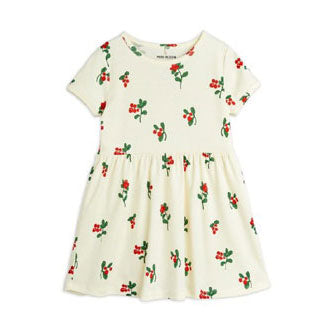 Mini Rodini Off White Lingonberries Dress