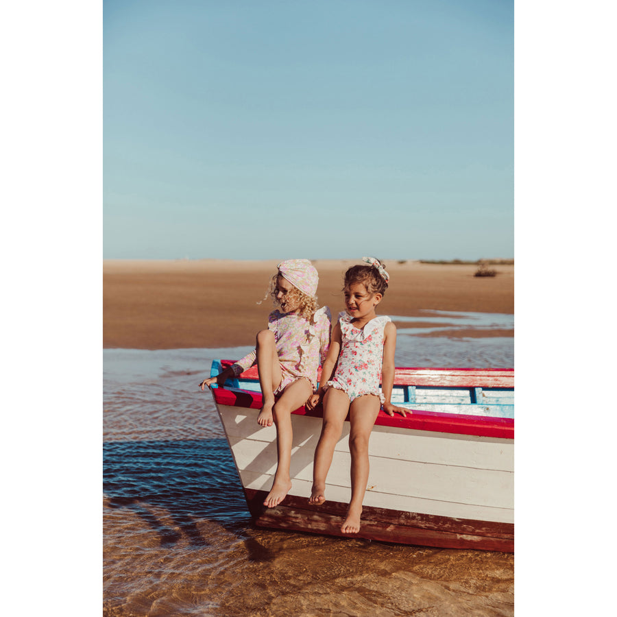 Louise Misha Yellow Capri Cove Yanika Bathing Set