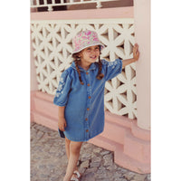 Louise Misha Stone Blue Inala Dress