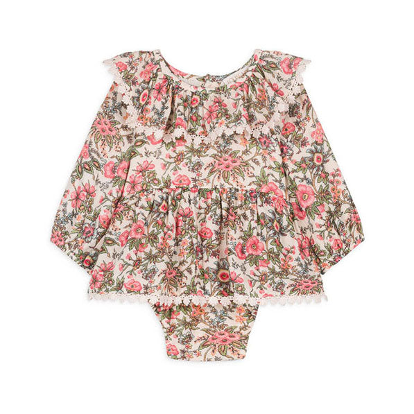 Louise Misha Ivory Enchanted Fields India Romper