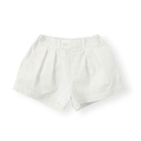 Bene Bene Ivory Baby BENE Pleated Shorts