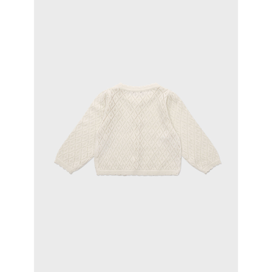 Louisiella Ivory Baby Lupine Knit Cardigan