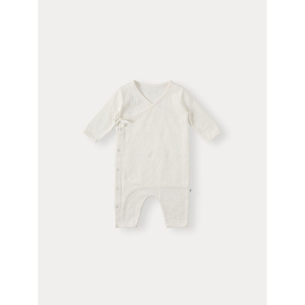 Bene Bene Natural Baby Organic Jacquard Newborn Romper