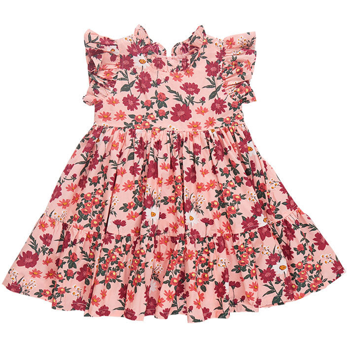 Pink Chicken Pink Daisy Floral Jennifer Dress