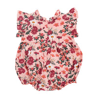 Pink Chicken Pink Daisy Floral Baby Jennifer Bubble