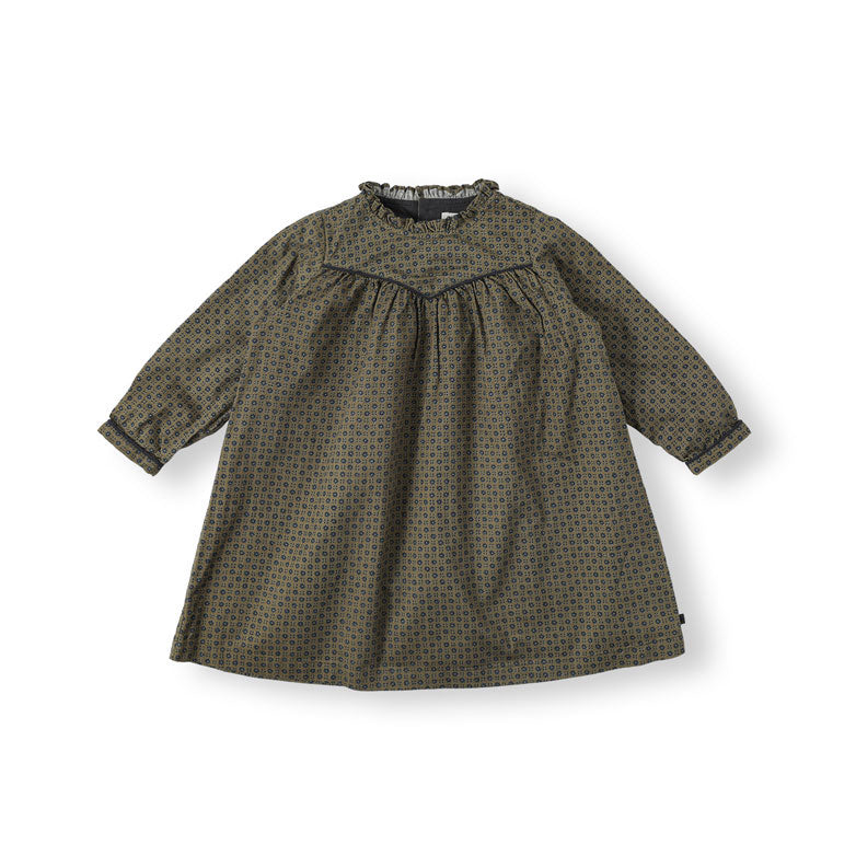 Bene Bene Khaki Lua Frill Dress