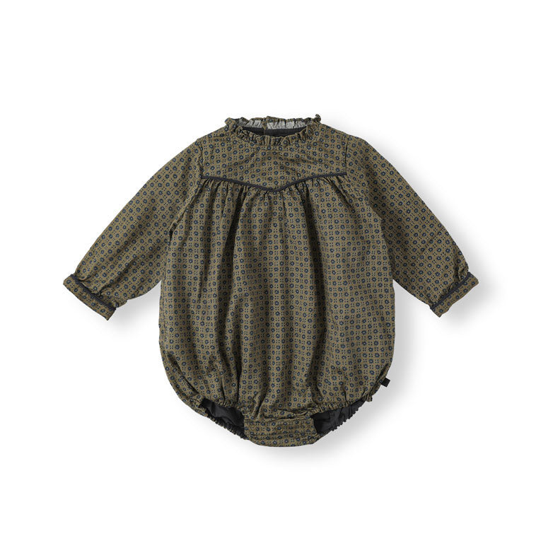 Bene Bene Khaki Baby Lua Frill Romper