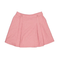 L by Ladida Pink Wool Pleated Skirt