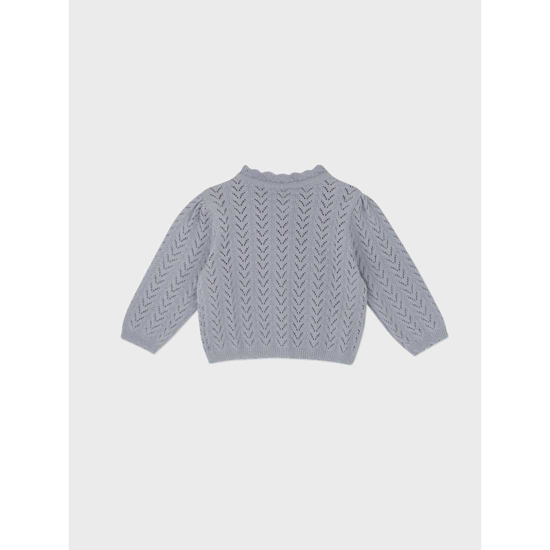 Louisiella Blue Baby Ianthe Knit Cardigan